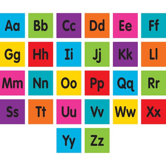 Teacher Created Resources Spot On® 4" Alphabet Carpet Floor Markers